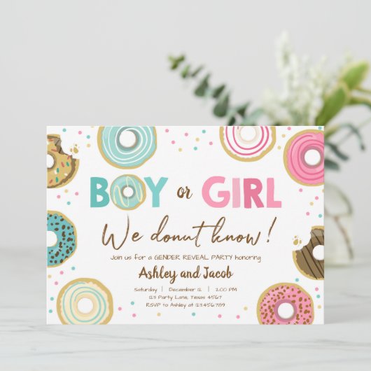 Invitation Nous ne connaissons pas le code de la Fête des fem (Debout devant)