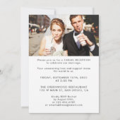 Invitation Nous nous sommes enfuis et maintenant célébrons 2 (Dos)