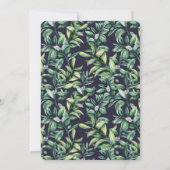 Invitation Nous Nous Sommes Mariés Simple Soirée De Mariage D (Dos)