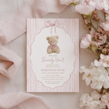 Nous Pouvons à Peine Attendre Baby Shower Fille Ra