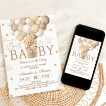 Nous pouvons à peine attendre la Baby Shower de l'