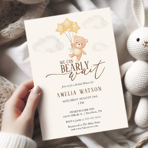 Invitation  Nous pouvons à peine attendre la douche de bébé a