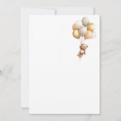 Invitation Nous pouvons à peine attendre l'invitation à la Ba (Dos)