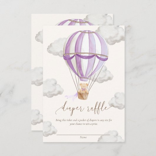 Invitation Nous pouvons à peine attendre Ours en peluche Tick (Devant / Derrière)