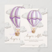 Invitation Nous pouvons à peine attendre Ticket de tirage au  (Devant / Derrière)