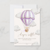 Invitation Nous pouvons à peine attendre Ticket de tombola co (Devant)