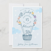 Invitation Nous Pouvons Attendre À Chaud Ballotte Teddy Bear  (Devant)