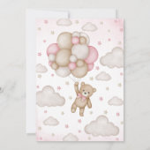 Invitation Nous pouvons attendre le Baby shower (Dos)