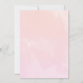 Invitation Nous pouvons attendre le Baby shower (Dos)