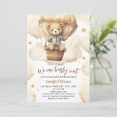 Invitation Nous pouvons attendre le Baby shower d'attente Neu (Debout devant)