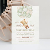 Invitation Nous pouvons attendre le Baby shower de thème de l