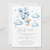 Invitation Nous pouvons attendre l'invitation Baby shower (Devant)