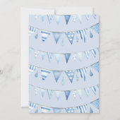 Invitation Nous pouvons attendre l'invitation Baby shower (Dos)