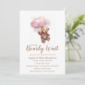 Invitation Nous pouvons attendre prématurément Ballotte Baby (Debout devant)