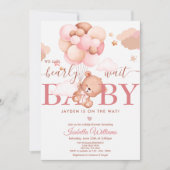 Invitation Nous Pouvons Attendre Rose (Devant)