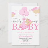 Invitation Nous Pouvons Attendre Rose (Devant)