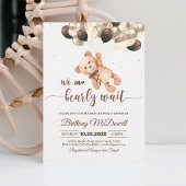 Invitation Nous pouvons attendre tôt Teddy Bear baby shower
