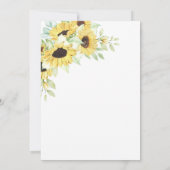 Invitation Nous renouvelons encore les vœux de mariage Annive (Dos)