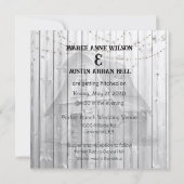 Invitation Nous sommes en train de devenir des Mariages occid (Dos)