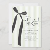 Invitation Nous sommes en train de nouer le Fiançailles (Devant)