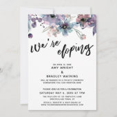 Invitation Nous sommes en train d'Eloping Décontractée écritu (Devant)