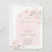 Invitation Nous sommes enchantés de vous rencontrer fille Bab (Devant)