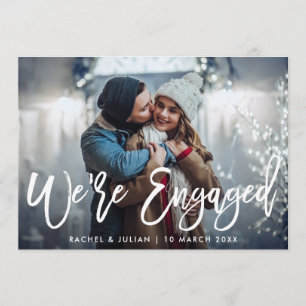 Invitation NOUS SOMMES ENGAGÉS  partie d'engagement de script
