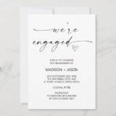 Invitation Nous sommes engagés pour une mission d'engagement  (Devant)