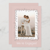 Invitation Nous sommes engagés pour une partie d'engagement p (Devant / Derrière)