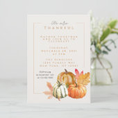 Invitation Nous sommes heureux de l'invitation de la fête de (Debout devant)