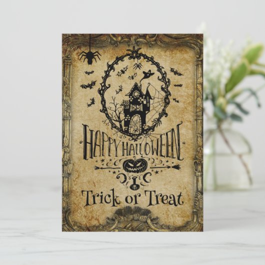 Invitation Nous sommes partis à l'invitation de la fête d'Hal (Debout devant)