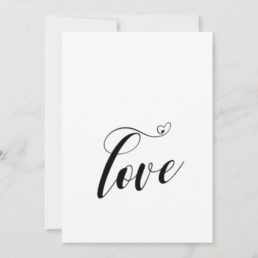 Invitation Nous sommes partis ensemble en voyage Script noir  (Dos)