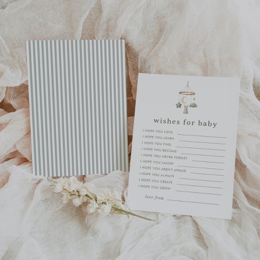Invitation Nous vous aimons tellement Matcha ! Vœux pour Bébé