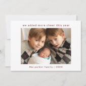 Invitation Nouveau Bébé Nous Avons Ajouté Plus De Cheer | Car (Devant)