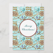 Invitation Nouveau Biscuit Biscochito Cookies Zia Sun (Devant)