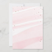 Invitation Nouveau chapitre arc papillons fleur sauvage Baby (Dos)