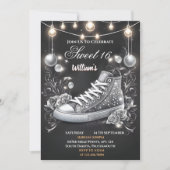 Invitation Nouveau Chic Chic Chaussure Girl Sweet 16 Basket B (Devant)