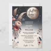 Invitation Nouveau Coeur Décontracté Rien de fantaisie Juste  (Devant)