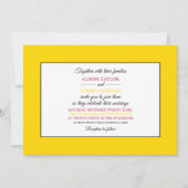 Invitation Nouveau drapeau mexicain, drapeau du Mariage du No (Devant)