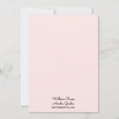 Invitation Nouveau Long Tulle Regal Royal Glam Blush Pink Mar (Dos)