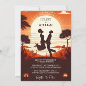 Invitation Nouveau Quirky Funky Unique Humour Mème Drôle Mari (Devant)