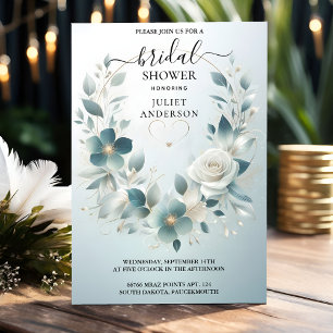 Invitation Nouveau verre métallique brillant haute Fête des m