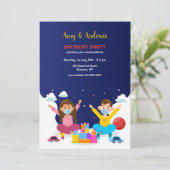 Invitation Nouveaux enfants normaux à l'œuvre (Debout devant)