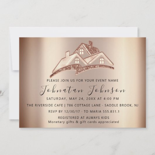 Invitation Nouveaux logements Nous avons déménagé la fête imm (Devant)