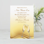 Invitation Nouvel An (Debout devant)