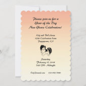 Invitation Nouvel An chinois 2018 (Dos)