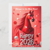 Invitation Nouvel an chinois 2026 (Devant)