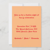 Invitation Nouvel an chinois 2026 (Dos)