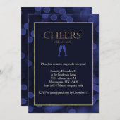 Invitation Nouvel an plus cher (Devant / Derrière)