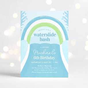 Invitation Nouvel anniversaire d'été du bassin hydrographique